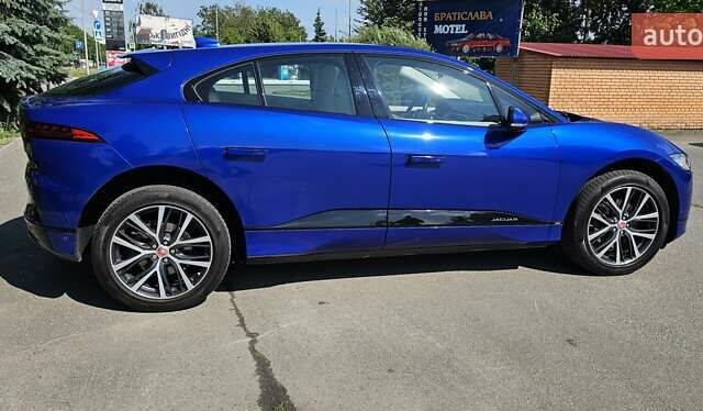 Синий Ягуар I-Pace, объемом двигателя 0 л и пробегом 121 тыс. км за 24999 $, фото 47 на Automoto.ua