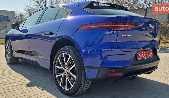 Синий Ягуар I-Pace, объемом двигателя 0 л и пробегом 99 тыс. км за 24999 $, фото 42 на Automoto.ua