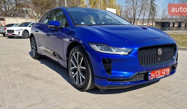 Синий Ягуар I-Pace, объемом двигателя 0 л и пробегом 99 тыс. км за 24999 $, фото 9 на Automoto.ua