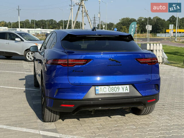 Синий Ягуар I-Pace, объемом двигателя 0 л и пробегом 83 тыс. км за 30700 $, фото 16 на Automoto.ua
