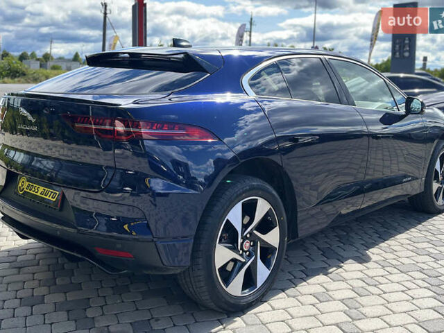 Синий Ягуар I-Pace, объемом двигателя 0 л и пробегом 75 тыс. км за 25990 $, фото 6 на Automoto.ua