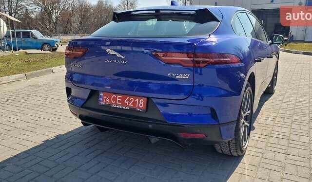 Синий Ягуар I-Pace, объемом двигателя 0 л и пробегом 99 тыс. км за 24999 $, фото 17 на Automoto.ua