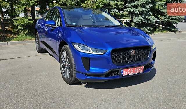 Синий Ягуар I-Pace, объемом двигателя 0 л и пробегом 121 тыс. км за 24999 $, фото 56 на Automoto.ua