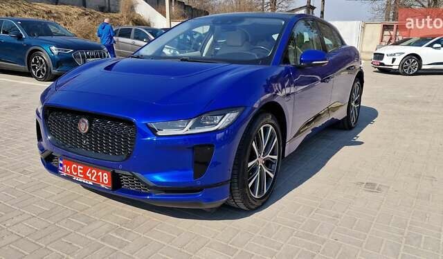 Синий Ягуар I-Pace, объемом двигателя 0 л и пробегом 99 тыс. км за 24999 $, фото 30 на Automoto.ua