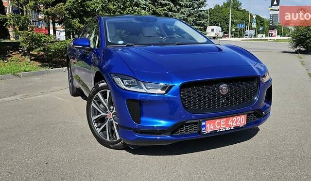 Синий Ягуар I-Pace, объемом двигателя 0 л и пробегом 121 тыс. км за 24999 $, фото 6 на Automoto.ua