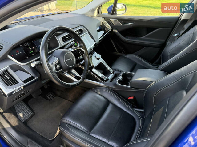 Синий Ягуар I-Pace, объемом двигателя 0 л и пробегом 83 тыс. км за 30700 $, фото 27 на Automoto.ua