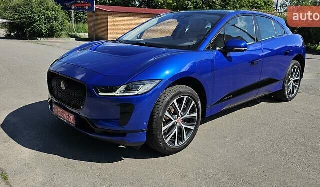 Синий Ягуар I-Pace, объемом двигателя 0 л и пробегом 121 тыс. км за 24999 $, фото 22 на Automoto.ua