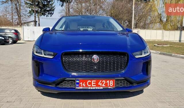Синий Ягуар I-Pace, объемом двигателя 0 л и пробегом 99 тыс. км за 24999 $, фото 7 на Automoto.ua
