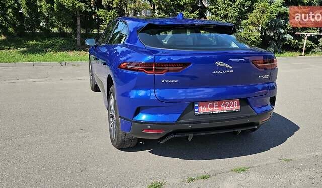 Синий Ягуар I-Pace, объемом двигателя 0 л и пробегом 121 тыс. км за 24999 $, фото 37 на Automoto.ua