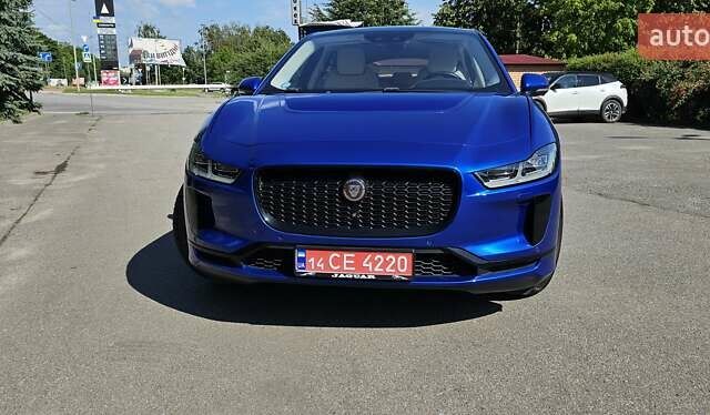 Синий Ягуар I-Pace, объемом двигателя 0 л и пробегом 121 тыс. км за 24999 $, фото 11 на Automoto.ua