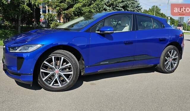 Синий Ягуар I-Pace, объемом двигателя 0 л и пробегом 121 тыс. км за 24999 $, фото 16 на Automoto.ua