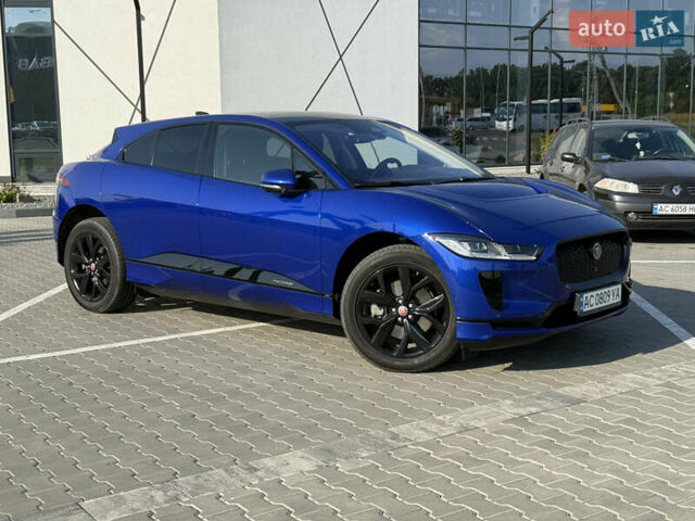 Синий Ягуар I-Pace, объемом двигателя 0 л и пробегом 83 тыс. км за 30700 $, фото 19 на Automoto.ua