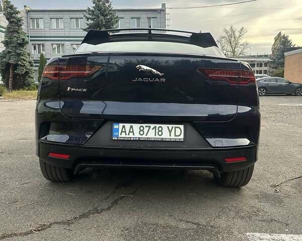 Синий Ягуар I-Pace, объемом двигателя 0 л и пробегом 92 тыс. км за 27299 $, фото 3 на Automoto.ua