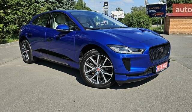 Синий Ягуар I-Pace, объемом двигателя 0 л и пробегом 121 тыс. км за 24999 $, фото 4 на Automoto.ua