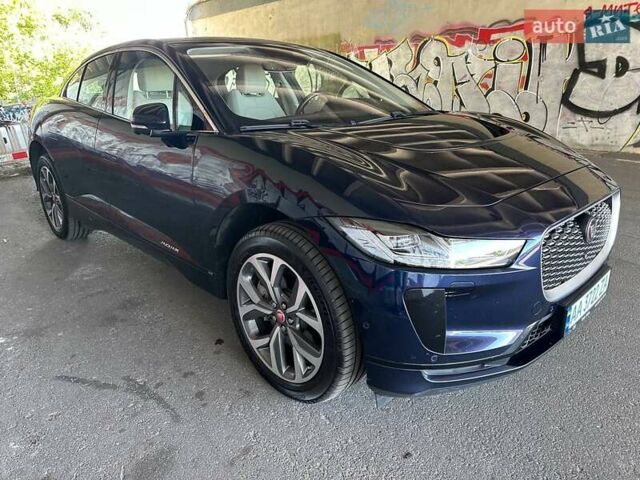 Синий Ягуар I-Pace, объемом двигателя 0 л и пробегом 82 тыс. км за 33900 $, фото 3 на Automoto.ua