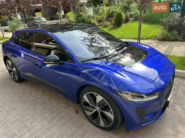Синий Ягуар I-Pace, объемом двигателя 0 л и пробегом 69 тыс. км за 38900 $, фото 16 на Automoto.ua