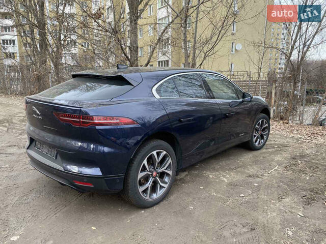 Синий Ягуар I-Pace, объемом двигателя 0 л и пробегом 117 тыс. км за 23600 $, фото 1 на Automoto.ua