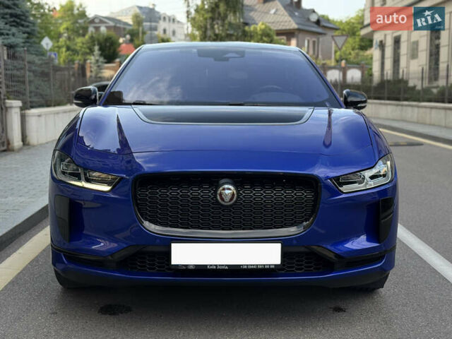 Синий Ягуар I-Pace, объемом двигателя 0 л и пробегом 65 тыс. км за 32700 $, фото 2 на Automoto.ua