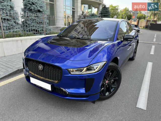 Синий Ягуар I-Pace, объемом двигателя 0 л и пробегом 65 тыс. км за 32700 $, фото 9 на Automoto.ua