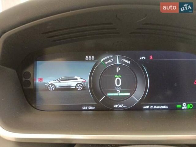 Синий Ягуар I-Pace, объемом двигателя 0 л и пробегом 81 тыс. км за 29500 $, фото 97 на Automoto.ua