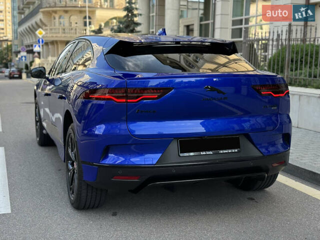 Синий Ягуар I-Pace, объемом двигателя 0 л и пробегом 65 тыс. км за 32700 $, фото 20 на Automoto.ua