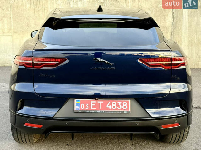 Синий Ягуар I-Pace, объемом двигателя 0 л и пробегом 19 тыс. км за 33999 $, фото 15 на Automoto.ua