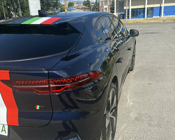 Синий Ягуар I-Pace, объемом двигателя 0 л и пробегом 38 тыс. км за 43800 $, фото 10 на Automoto.ua