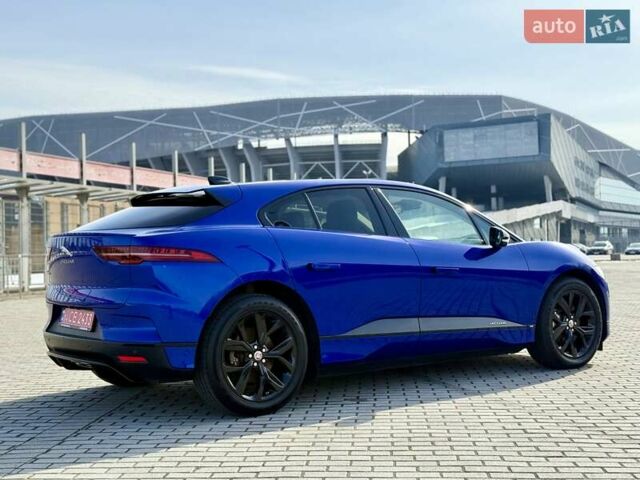 Синий Ягуар I-Pace, объемом двигателя 0 л и пробегом 84 тыс. км за 30900 $, фото 27 на Automoto.ua