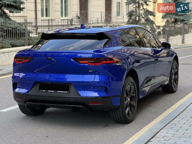 Синий Ягуар I-Pace, объемом двигателя 0 л и пробегом 65 тыс. км за 32700 $, фото 17 на Automoto.ua