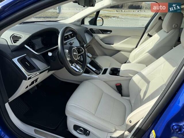 Синий Ягуар I-Pace, объемом двигателя 0 л и пробегом 84 тыс. км за 30900 $, фото 32 на Automoto.ua
