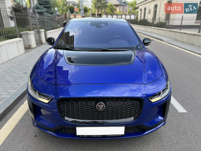 Синий Ягуар I-Pace, объемом двигателя 0 л и пробегом 65 тыс. км за 32700 $, фото 6 на Automoto.ua