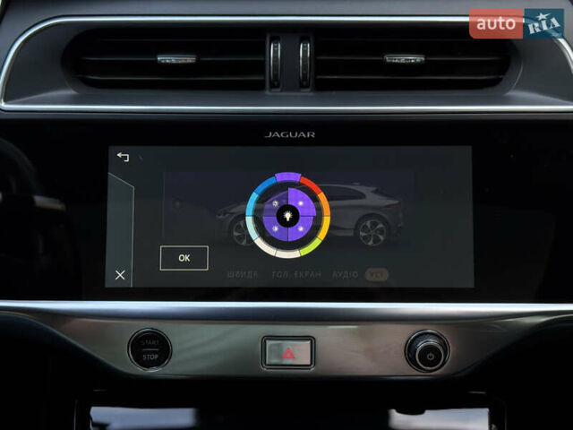 Синий Ягуар I-Pace, объемом двигателя 0 л и пробегом 65 тыс. км за 32700 $, фото 93 на Automoto.ua