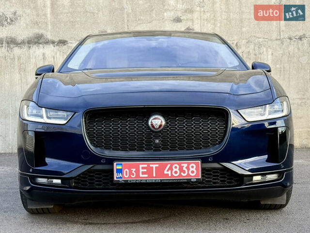 Синий Ягуар I-Pace, объемом двигателя 0 л и пробегом 19 тыс. км за 33999 $, фото 3 на Automoto.ua