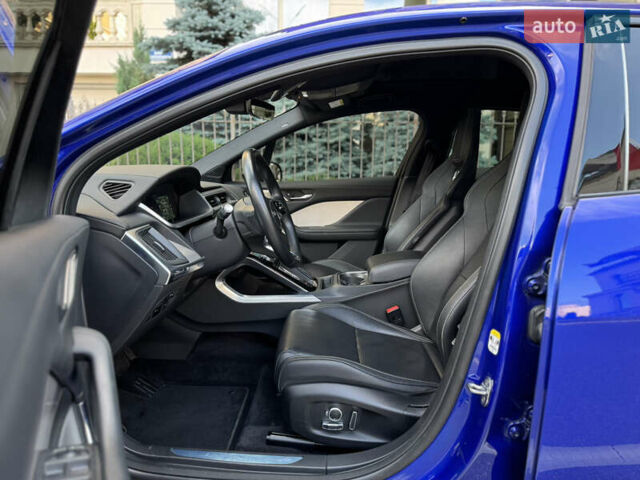 Синий Ягуар I-Pace, объемом двигателя 0 л и пробегом 65 тыс. км за 32700 $, фото 25 на Automoto.ua