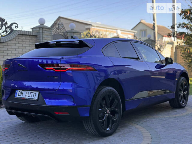 Синий Ягуар I-Pace, объемом двигателя 0 л и пробегом 78 тыс. км за 35900 $, фото 22 на Automoto.ua