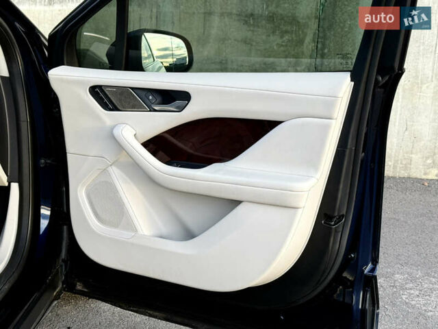 Синий Ягуар I-Pace, объемом двигателя 0 л и пробегом 19 тыс. км за 33999 $, фото 30 на Automoto.ua