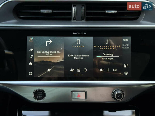 Синий Ягуар I-Pace, объемом двигателя 0 л и пробегом 65 тыс. км за 32700 $, фото 78 на Automoto.ua