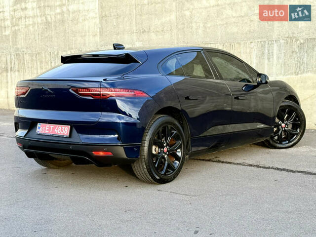 Синий Ягуар I-Pace, объемом двигателя 0 л и пробегом 19 тыс. км за 33999 $, фото 18 на Automoto.ua