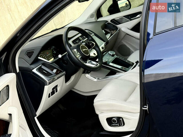 Синий Ягуар I-Pace, объемом двигателя 0 л и пробегом 19 тыс. км за 33999 $, фото 24 на Automoto.ua
