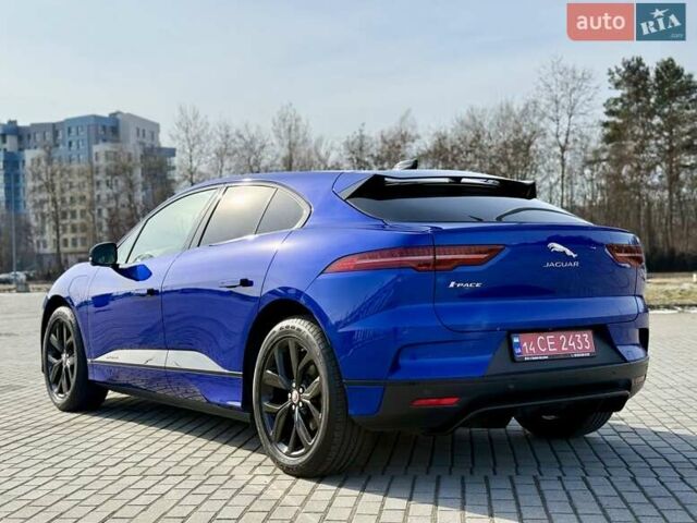 Синий Ягуар I-Pace, объемом двигателя 0 л и пробегом 84 тыс. км за 30900 $, фото 28 на Automoto.ua