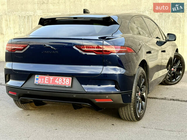 Синий Ягуар I-Pace, объемом двигателя 0 л и пробегом 19 тыс. км за 33999 $, фото 17 на Automoto.ua