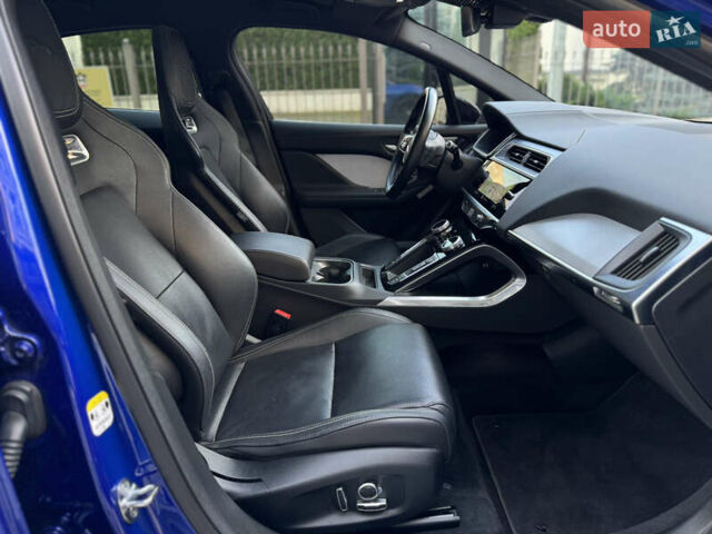 Синий Ягуар I-Pace, объемом двигателя 0 л и пробегом 65 тыс. км за 32700 $, фото 29 на Automoto.ua