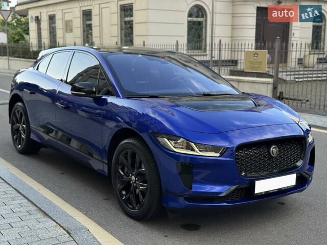 Синий Ягуар I-Pace, объемом двигателя 0 л и пробегом 65 тыс. км за 32700 $, фото 3 на Automoto.ua