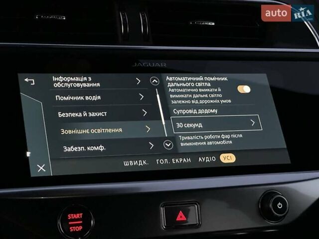 Синий Ягуар I-Pace, объемом двигателя 0 л и пробегом 81 тыс. км за 29500 $, фото 73 на Automoto.ua