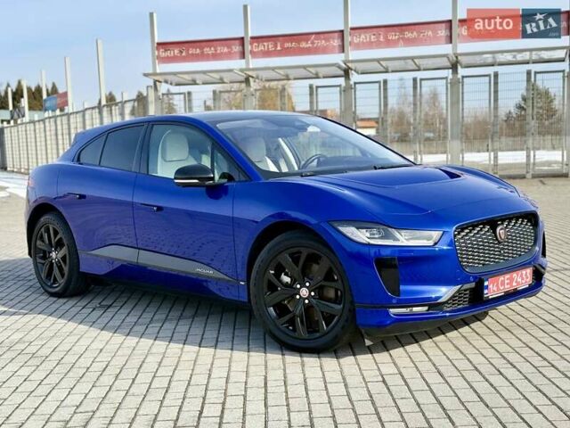 Синий Ягуар I-Pace, объемом двигателя 0 л и пробегом 84 тыс. км за 30900 $, фото 17 на Automoto.ua