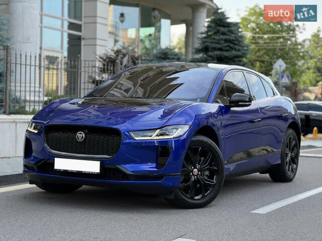 Синий Ягуар I-Pace, объемом двигателя 0 л и пробегом 65 тыс. км за 32700 $, фото 8 на Automoto.ua