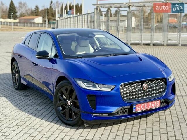 Синий Ягуар I-Pace, объемом двигателя 0 л и пробегом 84 тыс. км за 30900 $, фото 14 на Automoto.ua