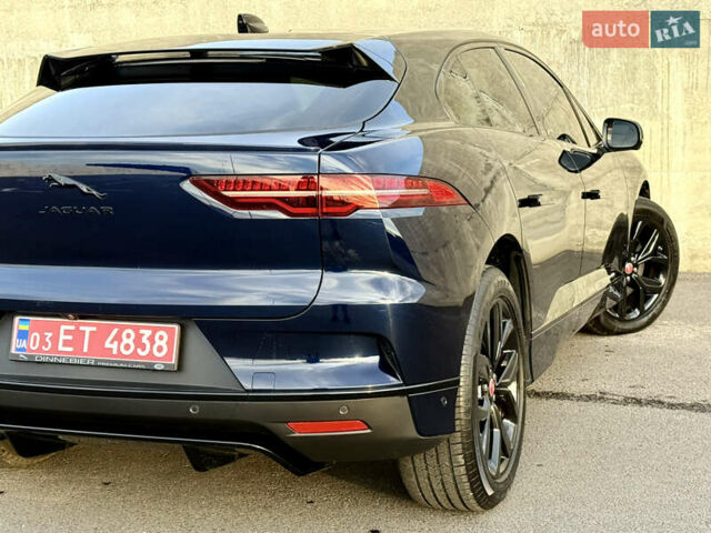 Синий Ягуар I-Pace, объемом двигателя 0 л и пробегом 19 тыс. км за 33999 $, фото 19 на Automoto.ua