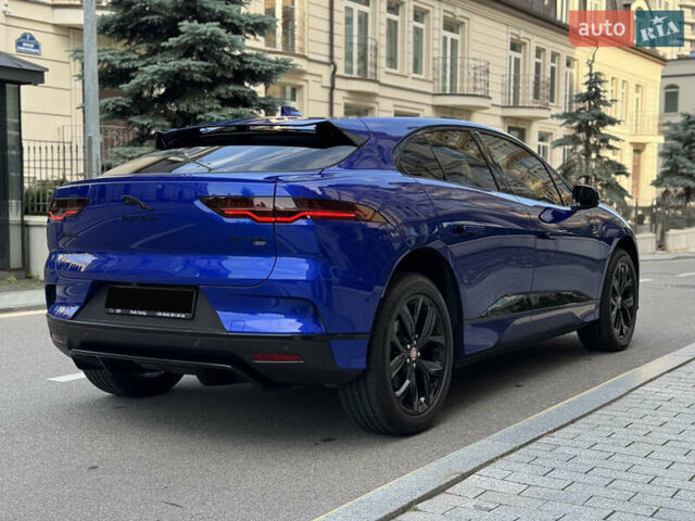 Синий Ягуар I-Pace, объемом двигателя 0 л и пробегом 65 тыс. км за 32700 $, фото 16 на Automoto.ua