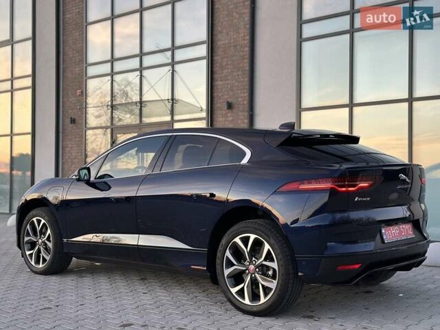 Синий Ягуар I-Pace, объемом двигателя 0 л и пробегом 81 тыс. км за 29500 $, фото 12 на Automoto.ua